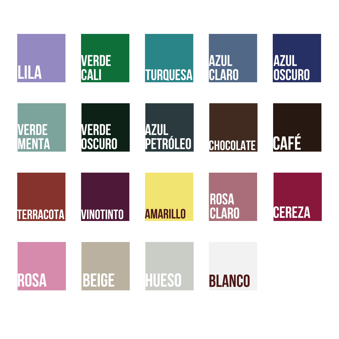 Carta de Colores Colores Hoodies Devwear